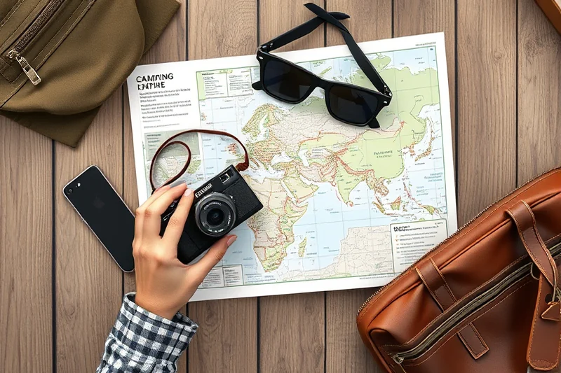 easy family camping trips itineraries — Easy Family Camping Trips Itineraries (the finished result)