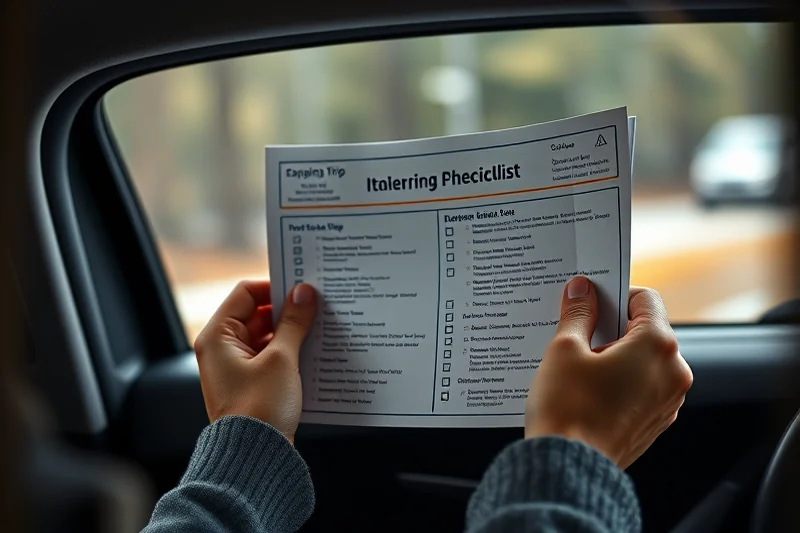 family camping trips itineraries checklist — Family Camping Trips Itineraries Checklist (step by step)