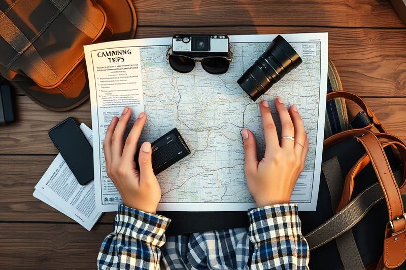 family camping trips packing printable — Family Camping Trips Packing Printable (the finished result)