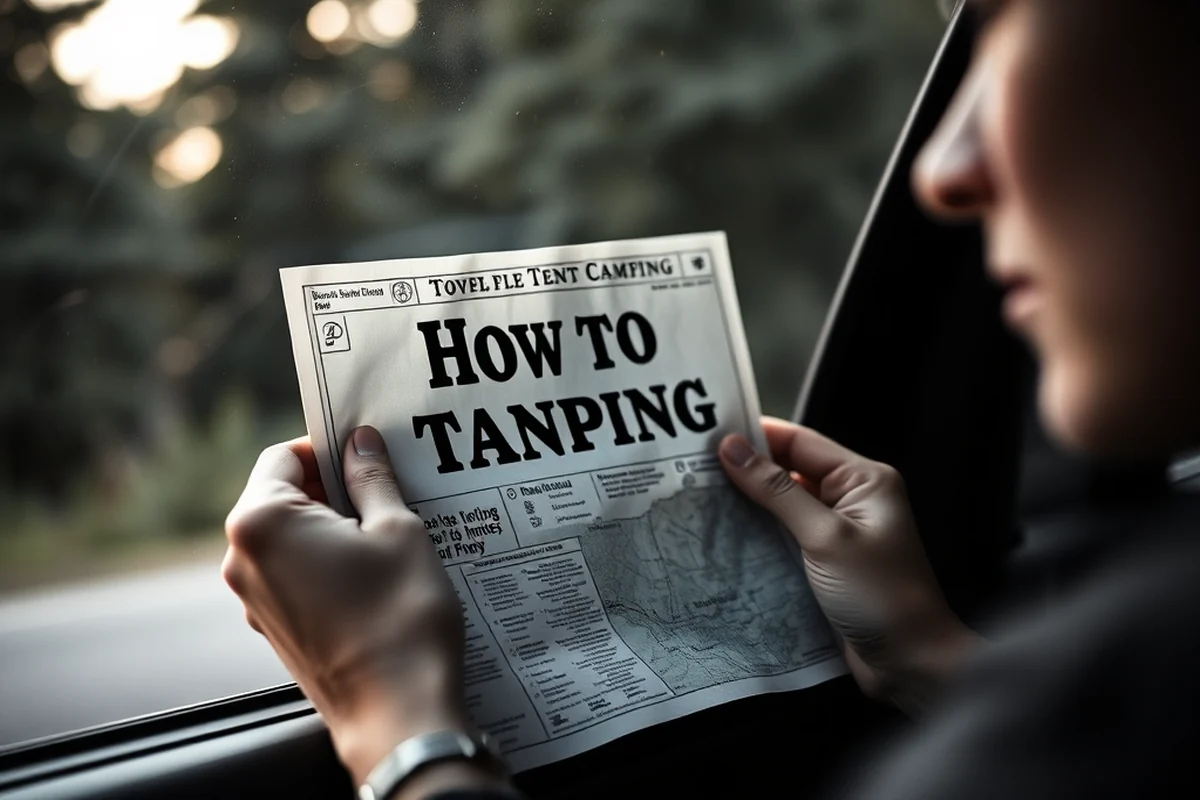 how to tent camping — How To Tent Camping (step by step)