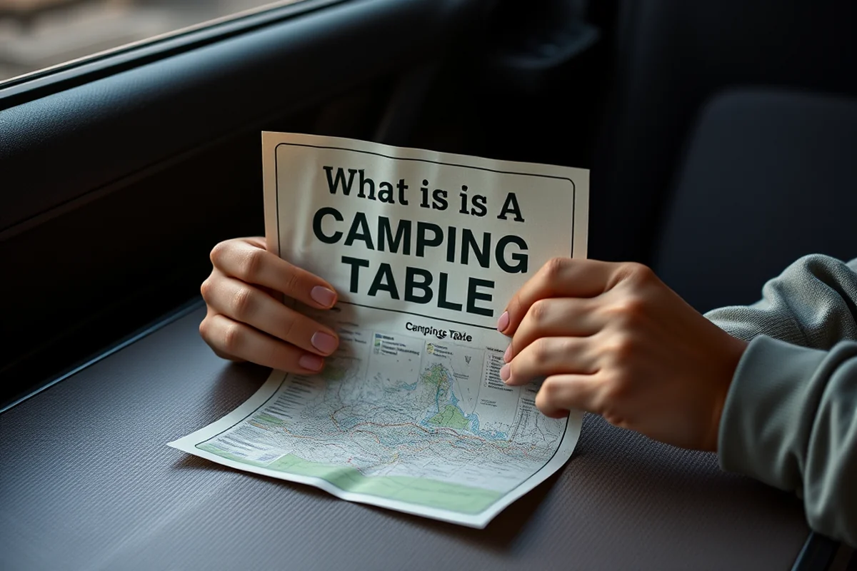what is a camping table — What Is A Camping Table (step by step)