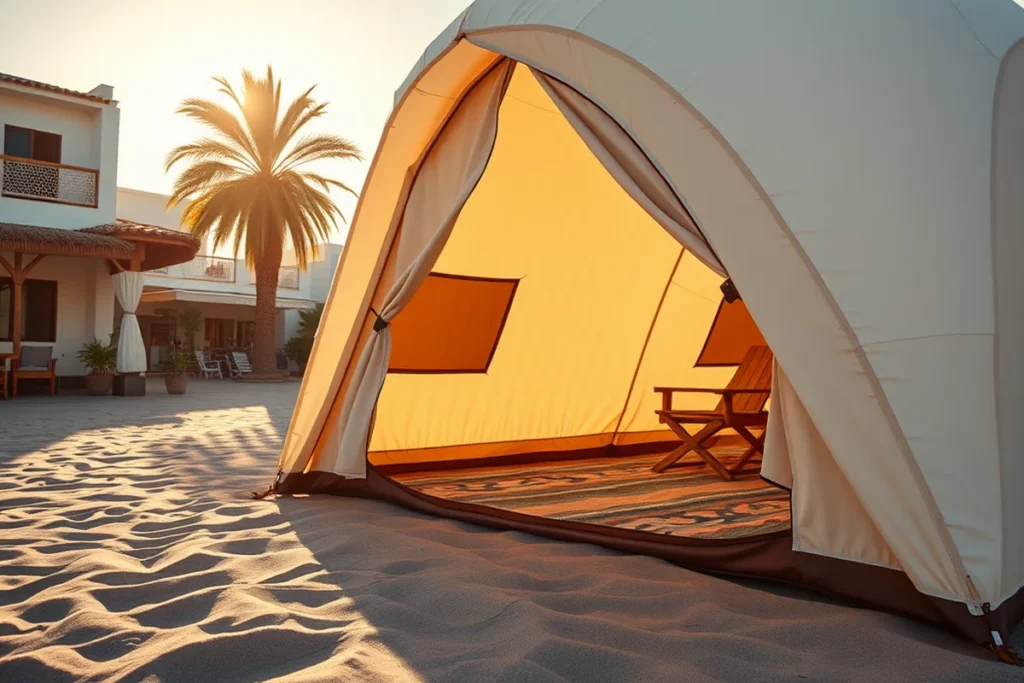 What Is An Inflatable Tent