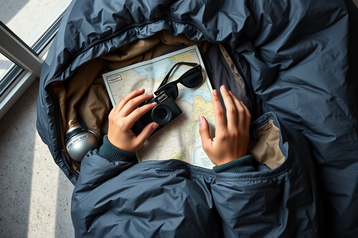backpacking sleeping bag — Backpacking Sleeping Bag (the finished result)