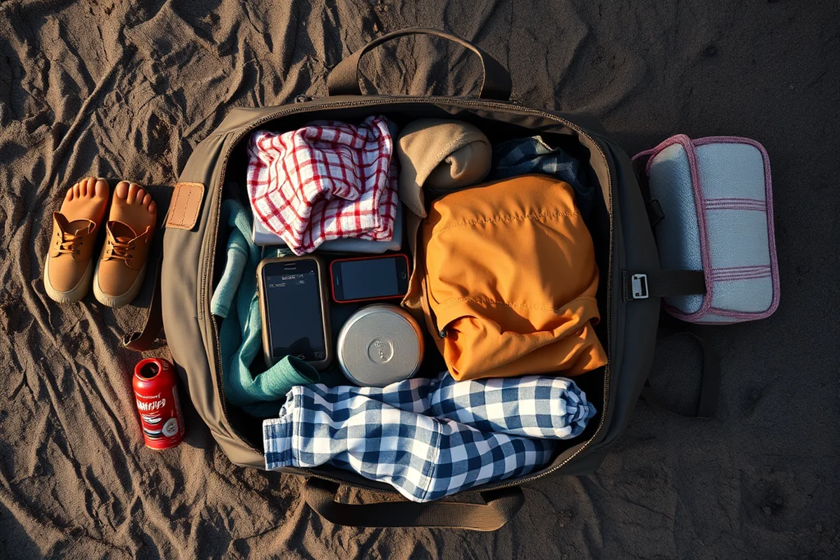 family camping trips packing examples — Family Camping Trips Packing Examples (the finished result)