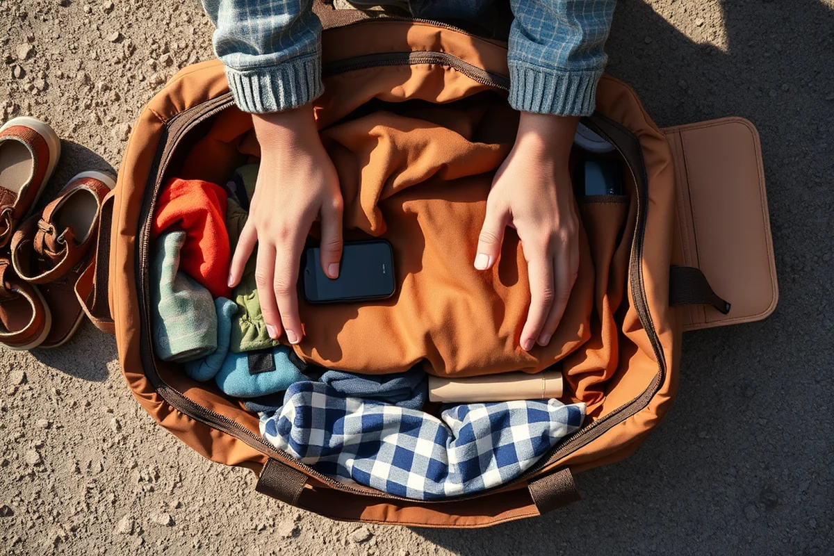 family camping trips packing ideas — Family Camping Trips Packing Ideas (the finished result)