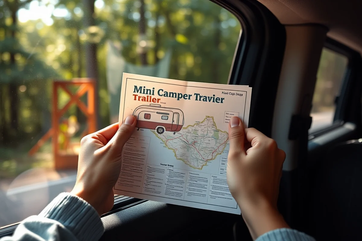 mini camper trailer — Mini Camper Trailer (step by step)
