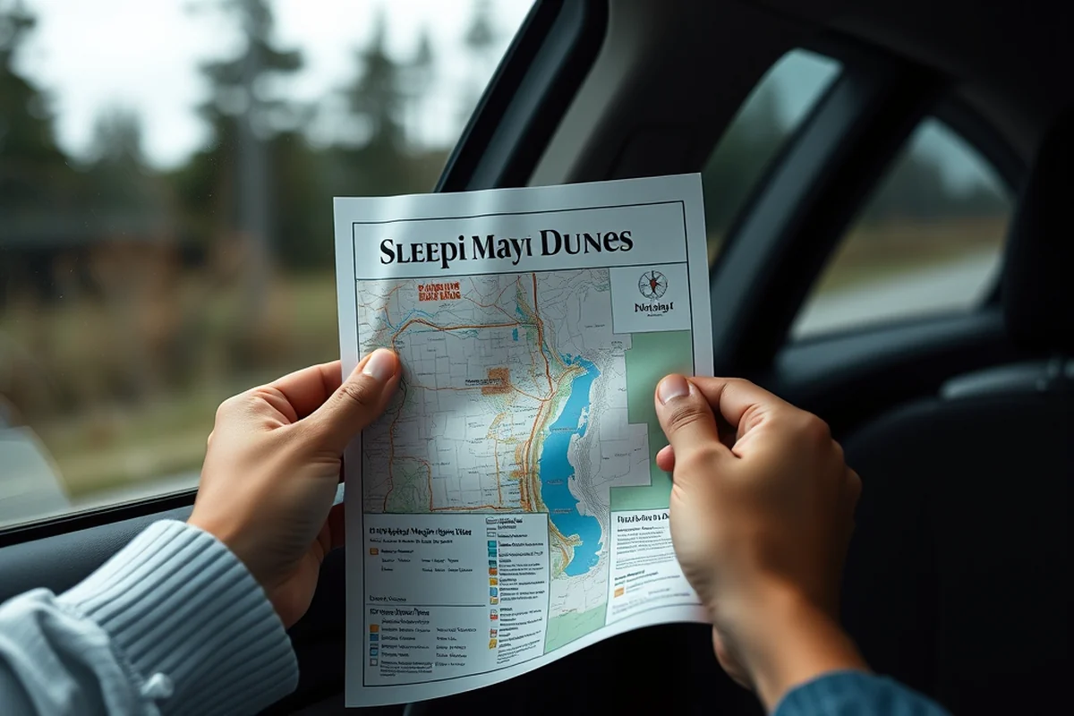 sleeping bear dunes — Sleeping Bear Dunes (step by step)