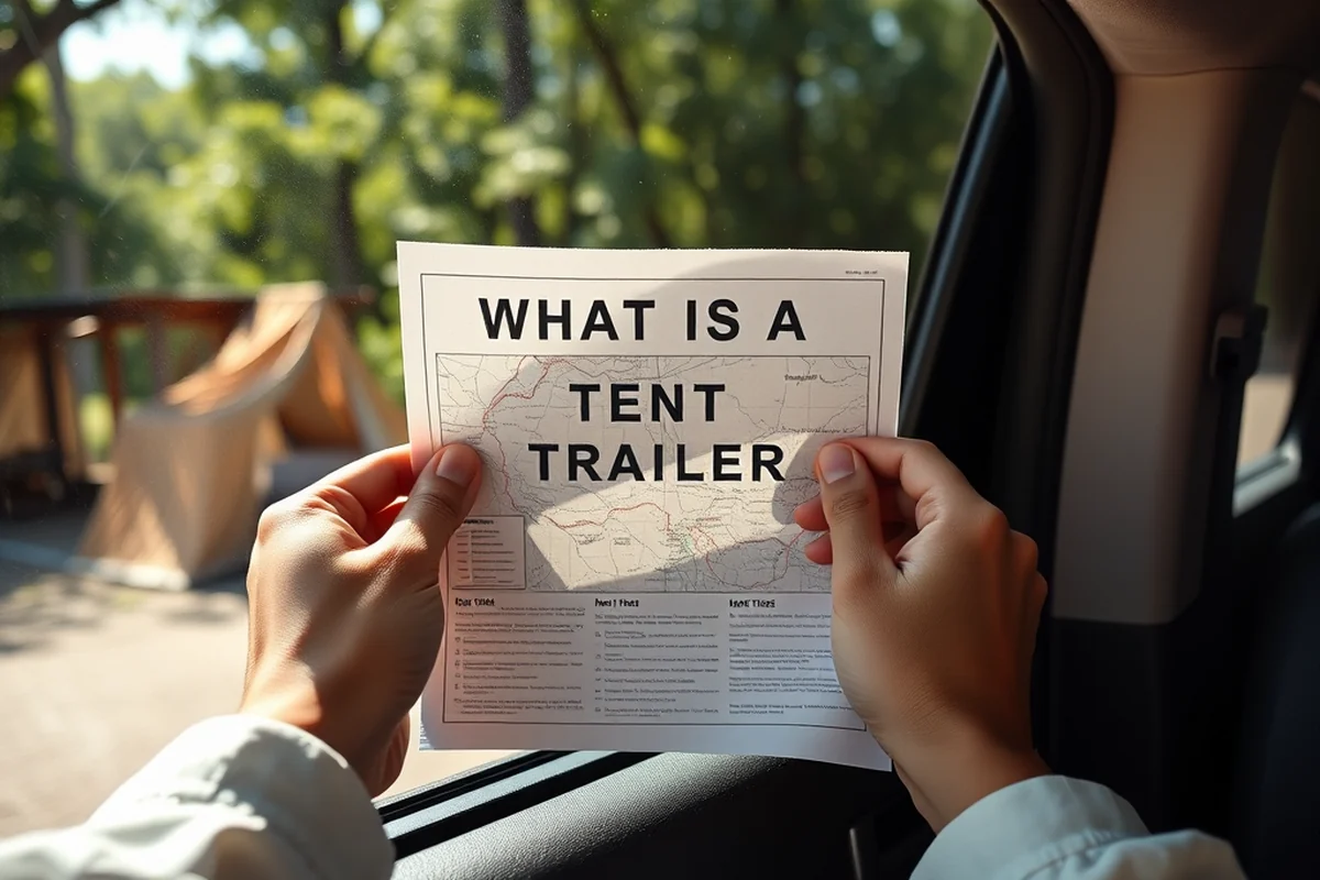 what is a tent trailer — What Is A Tent Trailer (step by step)