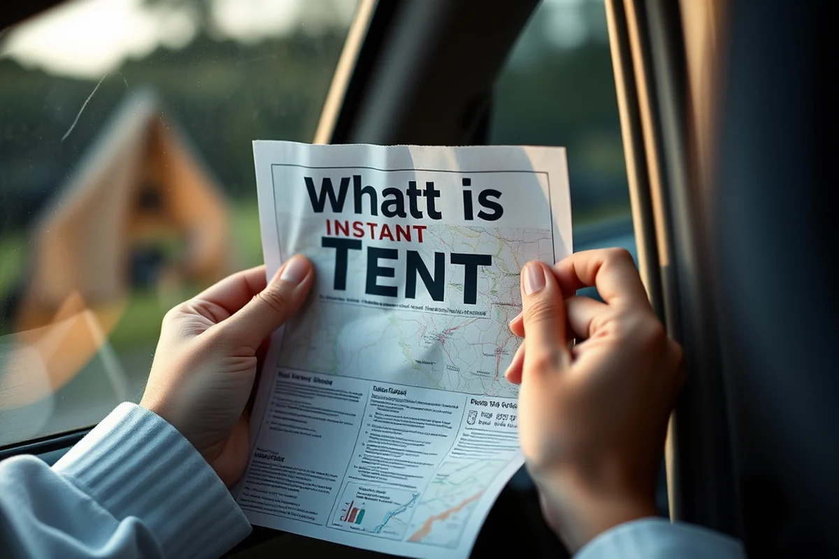 what is instant tent — What Is Instant Tent (step by step)
